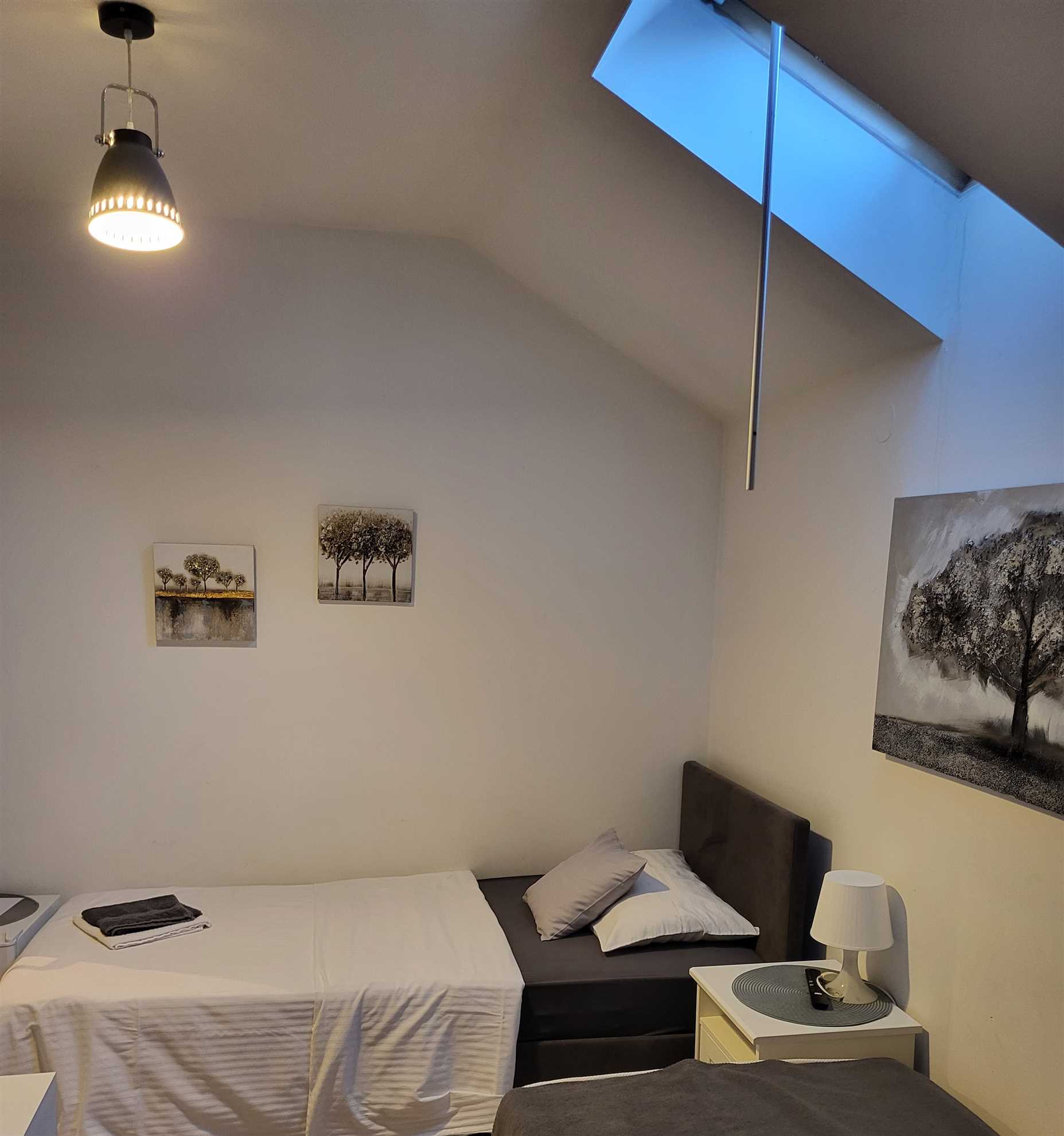 Room 3 - room with two beds and roof window