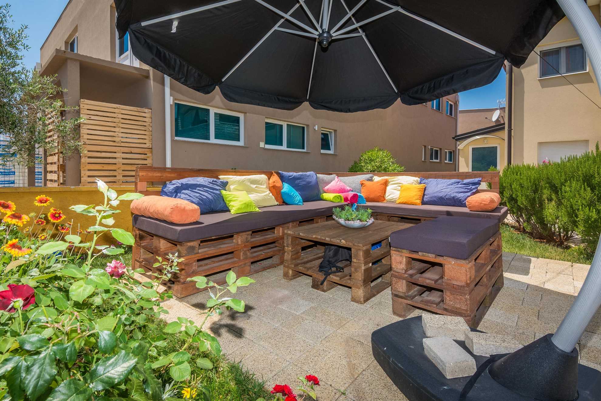Air-conditioned apartment | 27m2 | for 2-4 | SAT-TV, Wi-Fi, BBQ