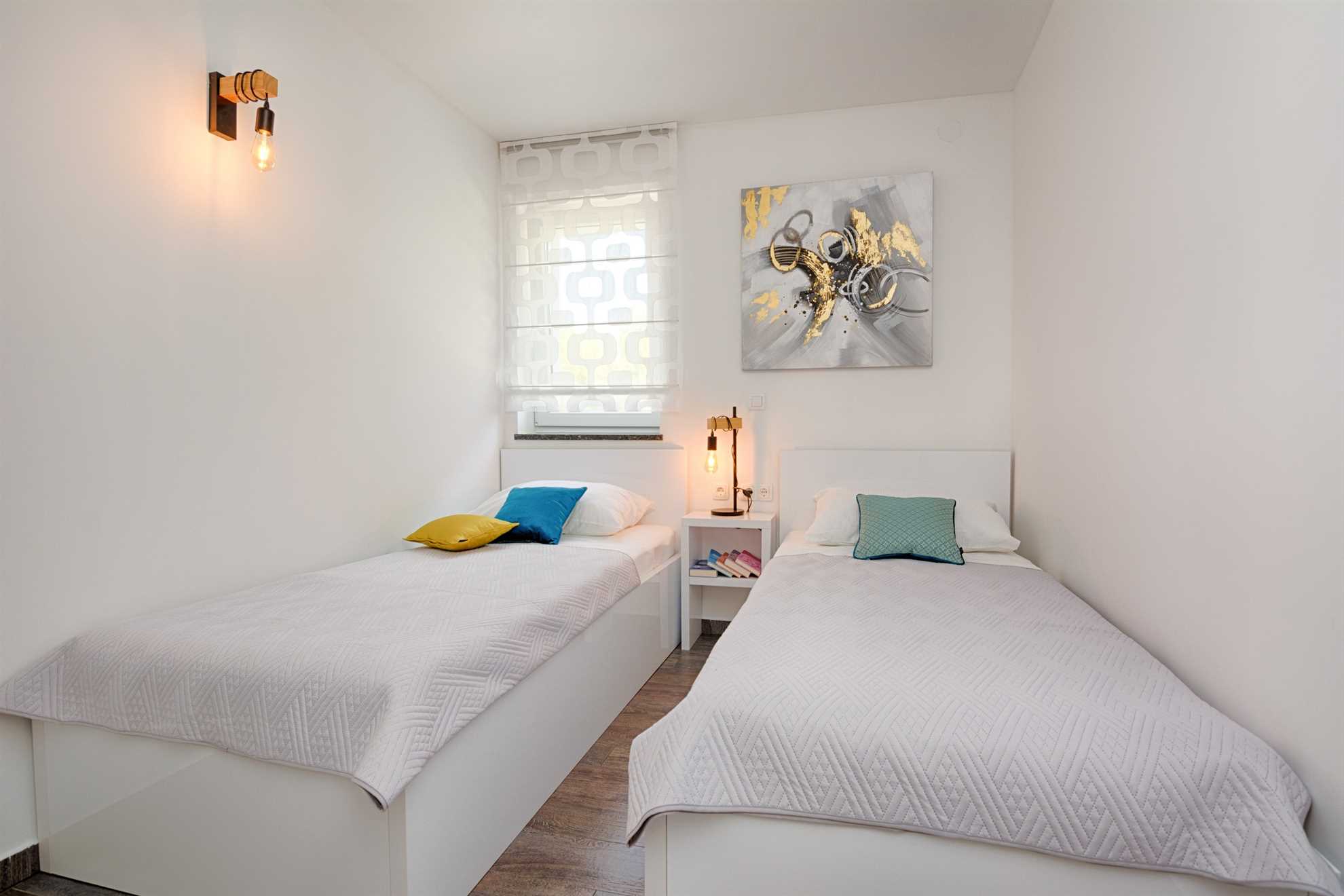 Luxurious apartment with pool | quiet location | Sea view | for 6 pers.
