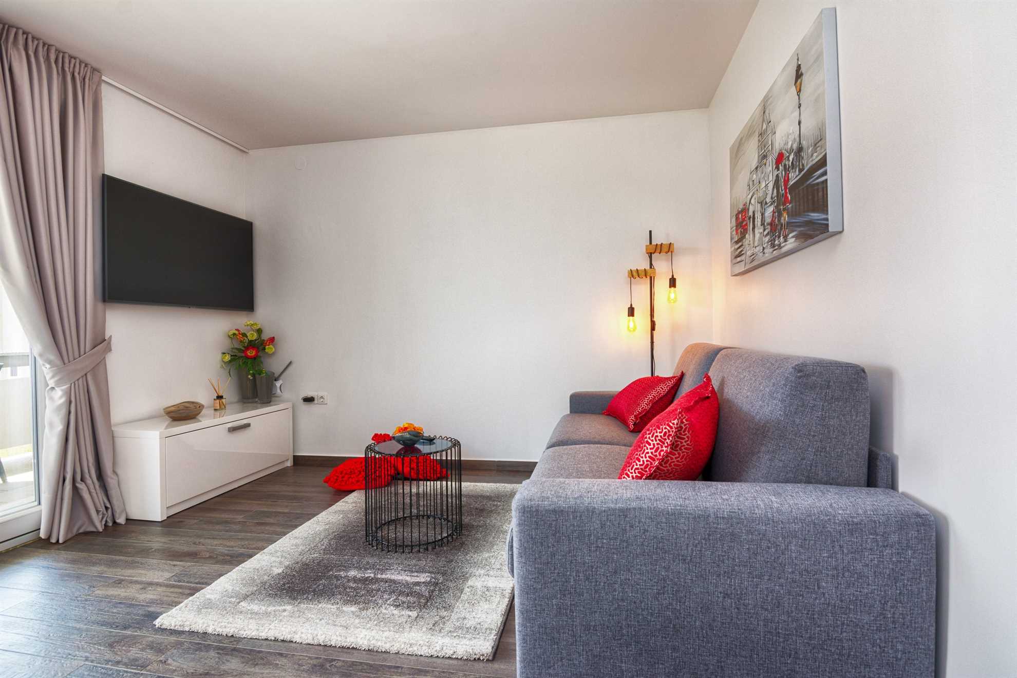 Newly furnished apartment with pool | Quiet location | Sea view | for 6 per.