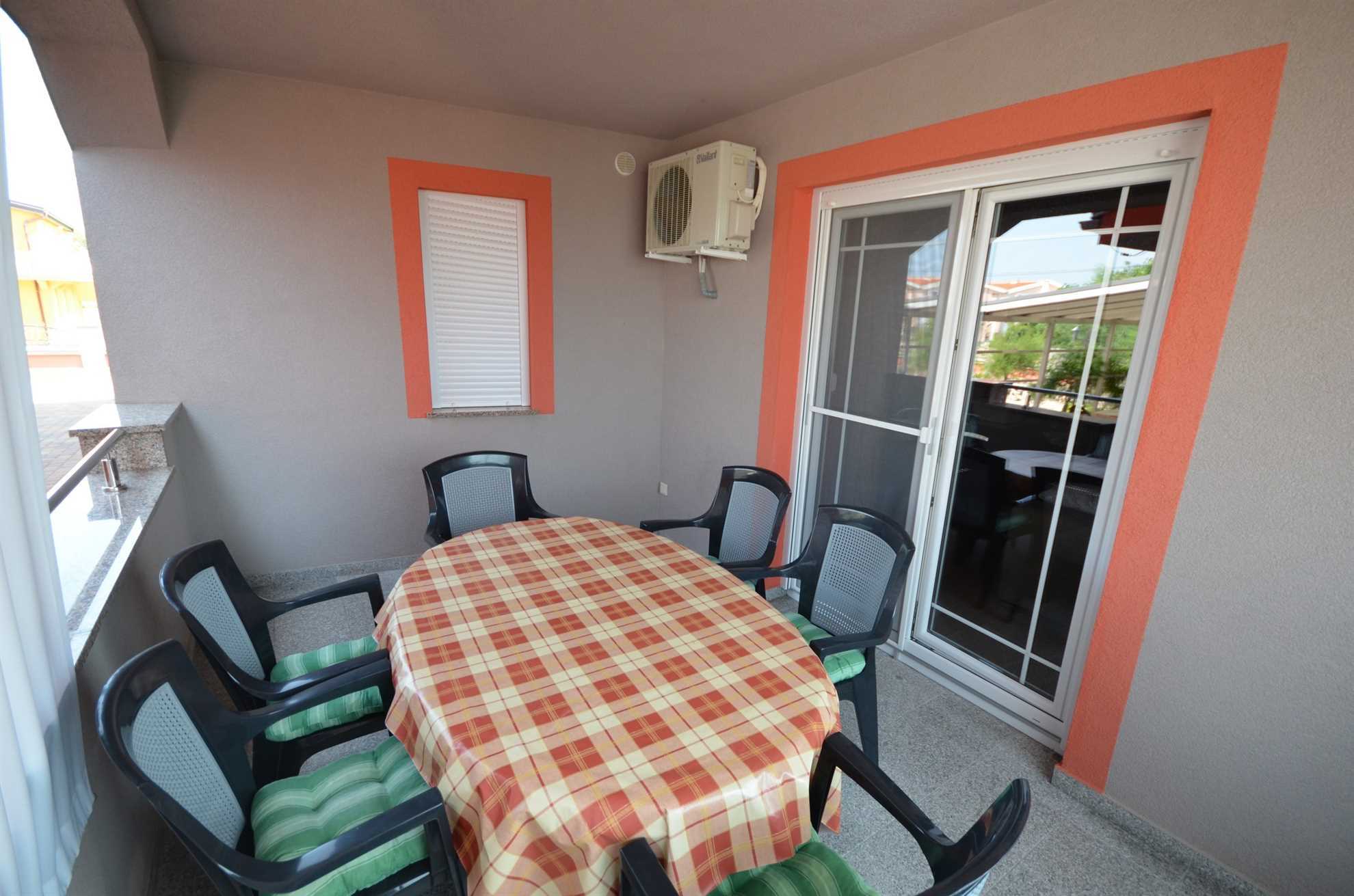 Air-conditioned apartment | for 4 persons on the island of Vir