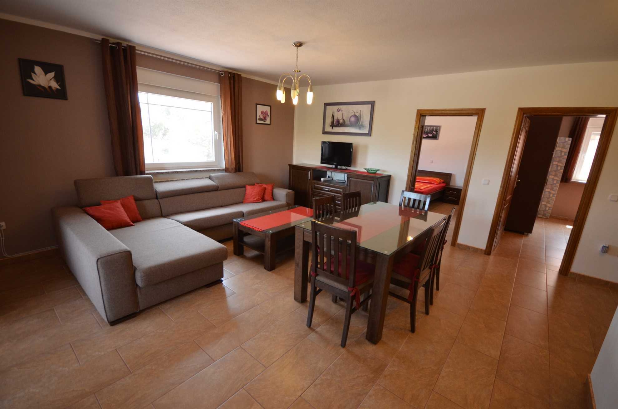 Air-conditioned apartment | for 4 persons on the island of Vir