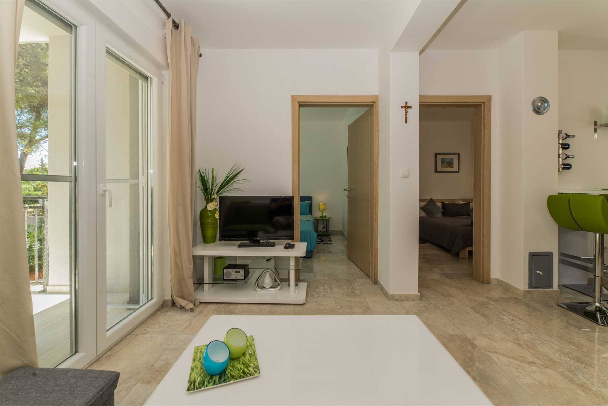 Apartment for 4-6 per. | upscale amenities | 200 m to the beach