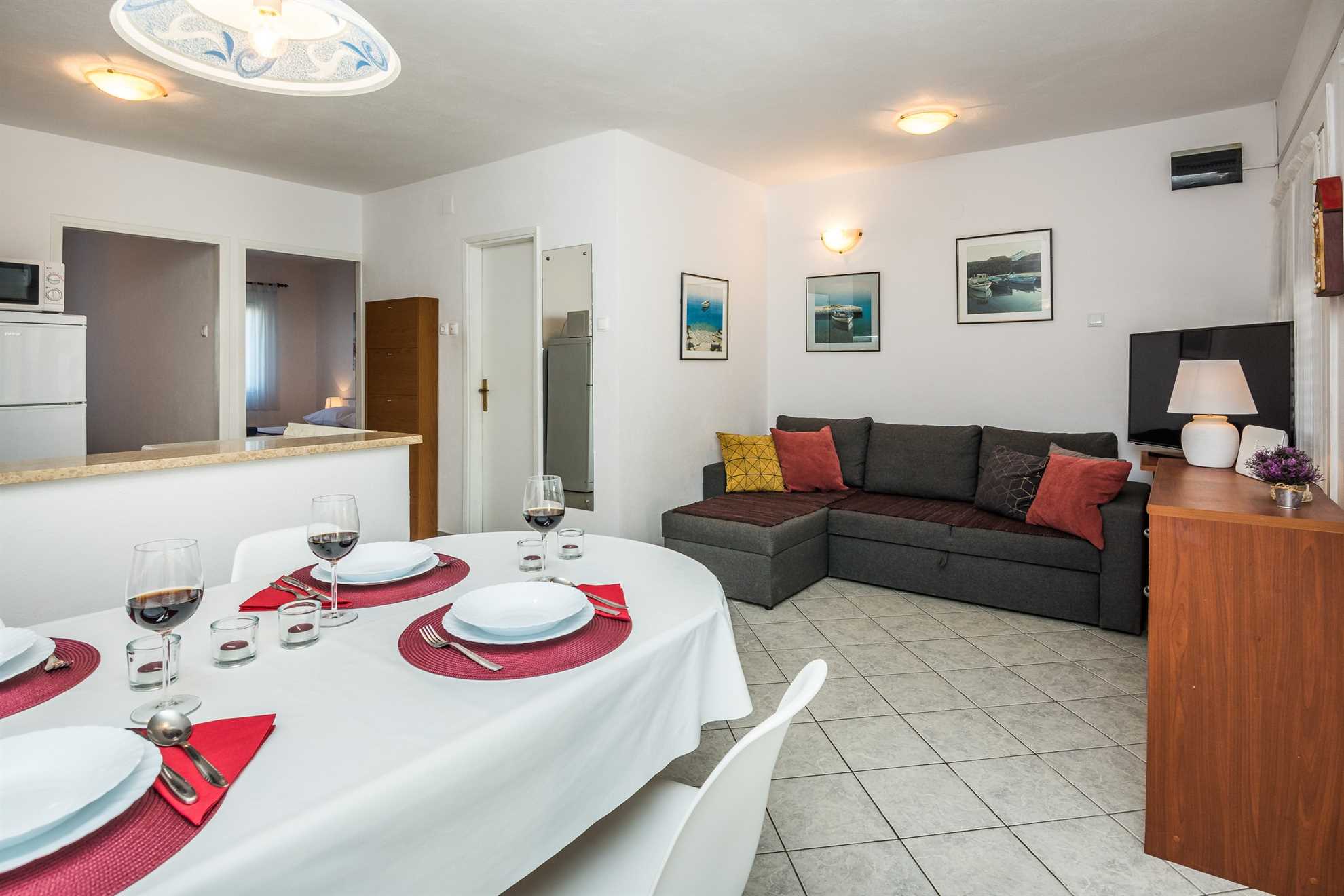 Air-conditioned | only 80 m from the beach | Air conditioning, Wi-Fi, satellite TV, barbecue