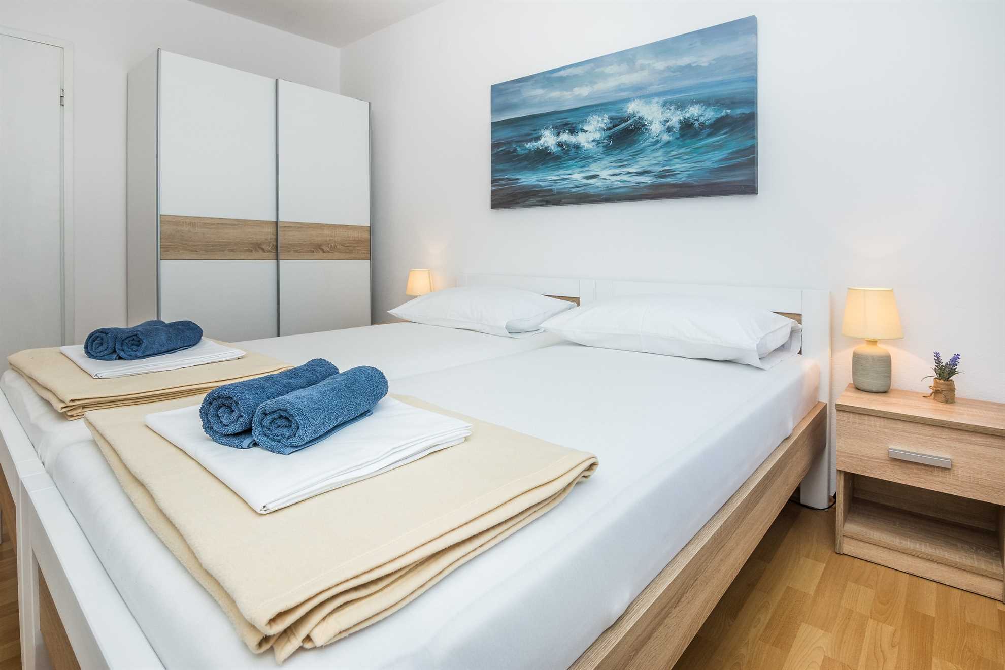 Air-conditioned | only 80 m from the beach | Air conditioning, Wi-Fi, satellite TV, barbecue