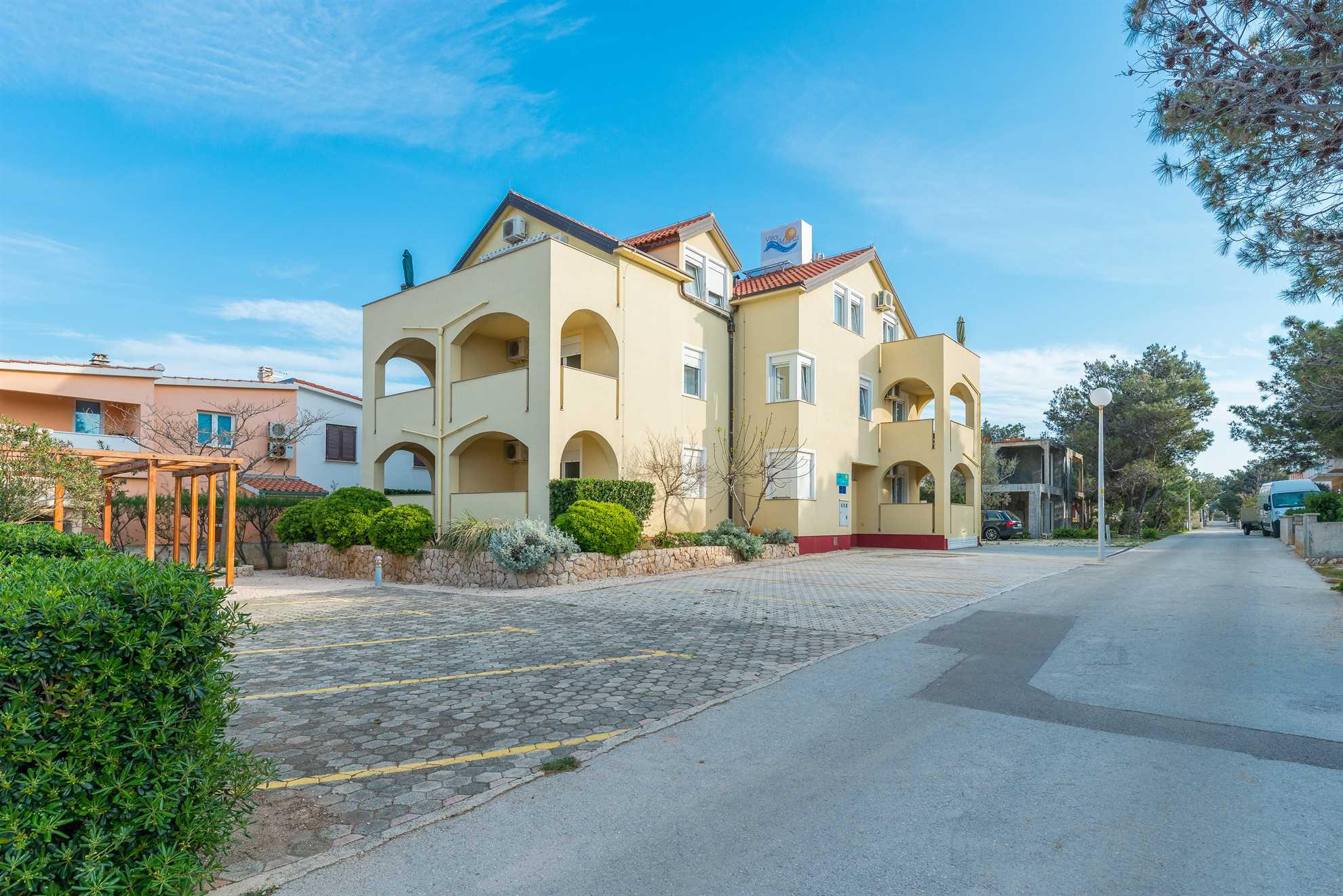Apartment in a quiet area | just 70 m from beach | for 4-6 persons | with a sea view