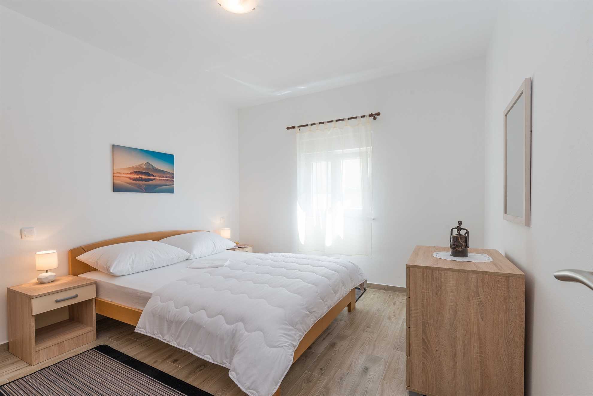 Apartman za 2 osobe | samo 30 m od plaže | s pogledom na more