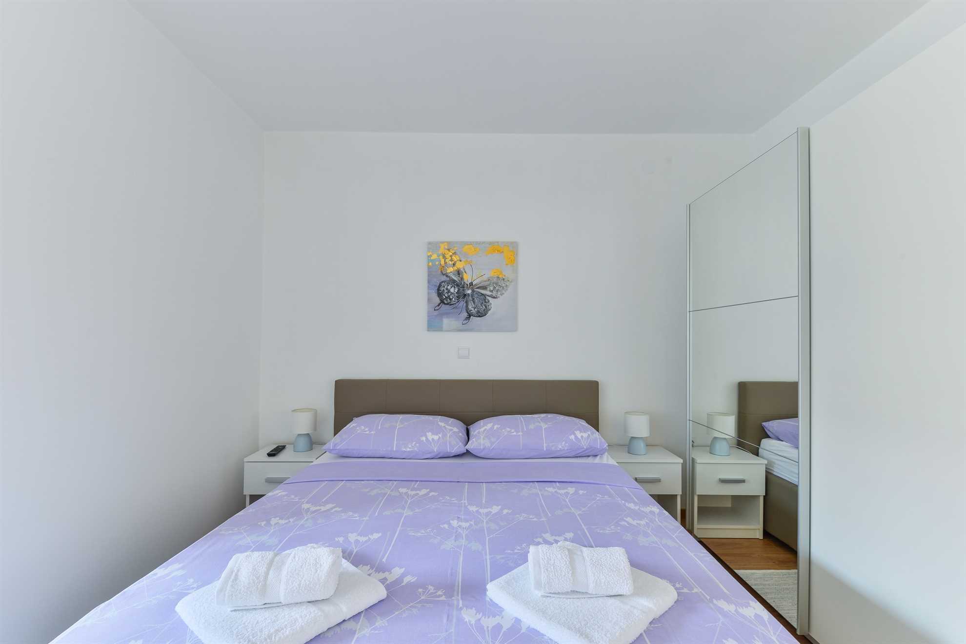 200 m from beach | modern apartment for 4-6 persons | air conditioning, WiFi, BBQ