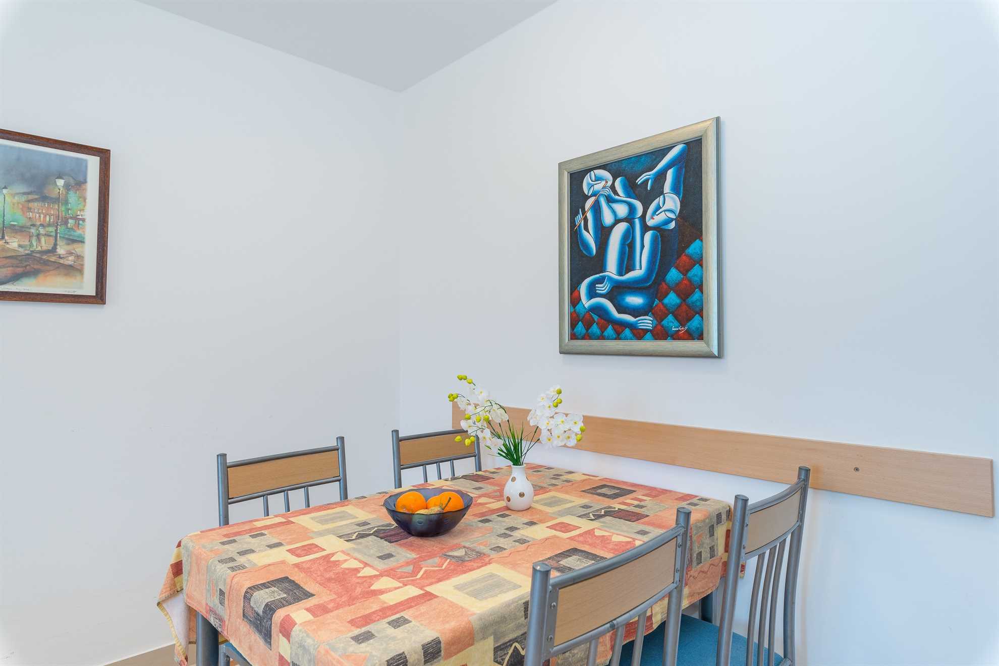 Apartment just 70 m from beach | sea view | air conditioning, WiFi, satellite TV, BBQ