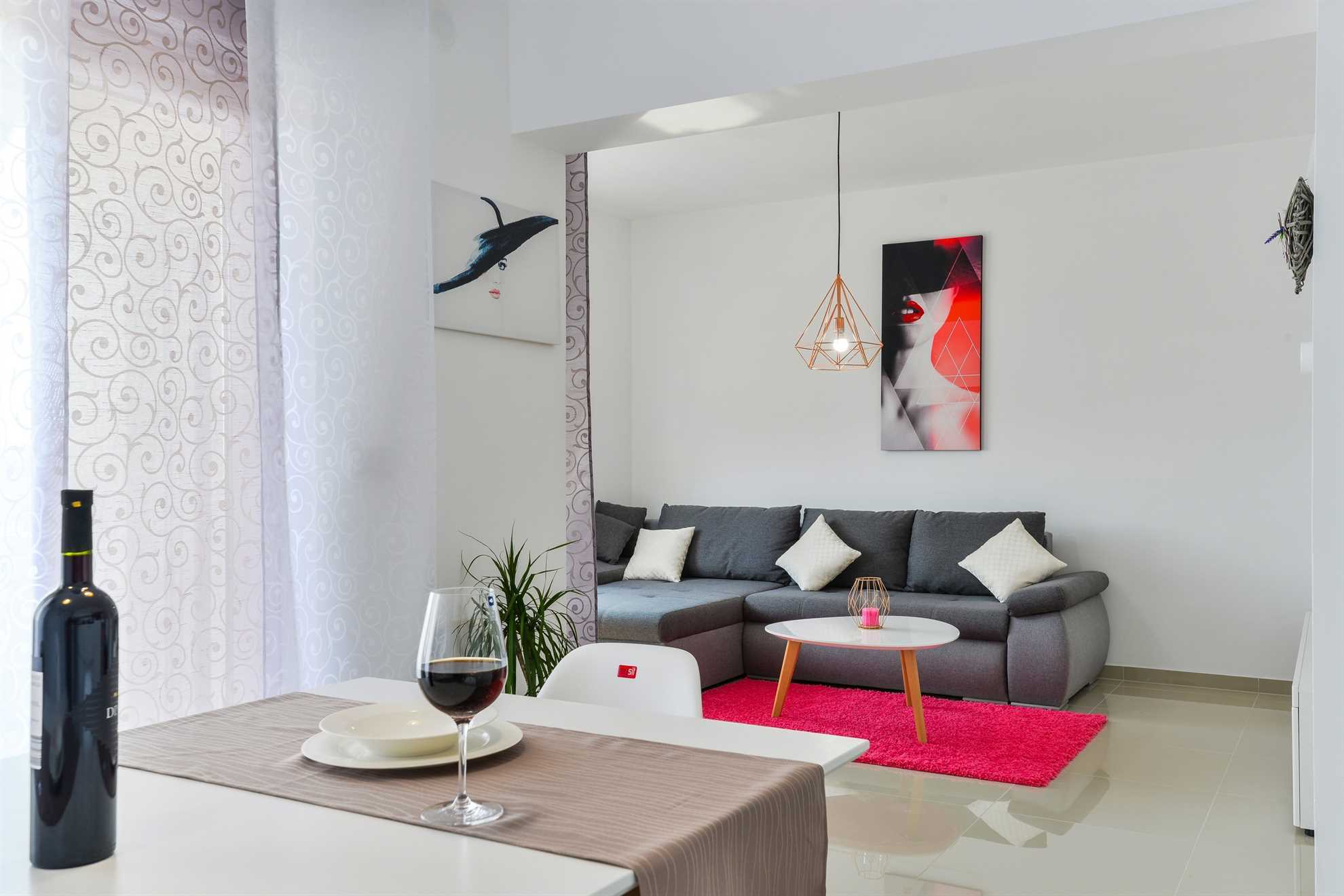 4 stars apartment | luxurious with pool | for 4 persons and with sea view