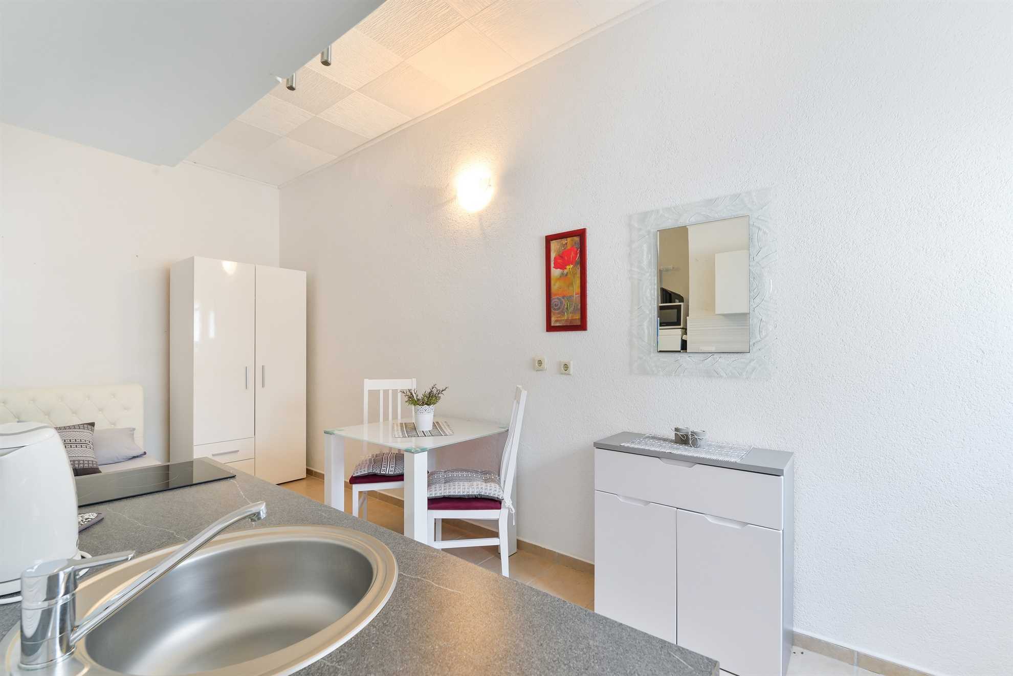 Studio apartman za dvije osobe | 100 m od plaže | klima, internet