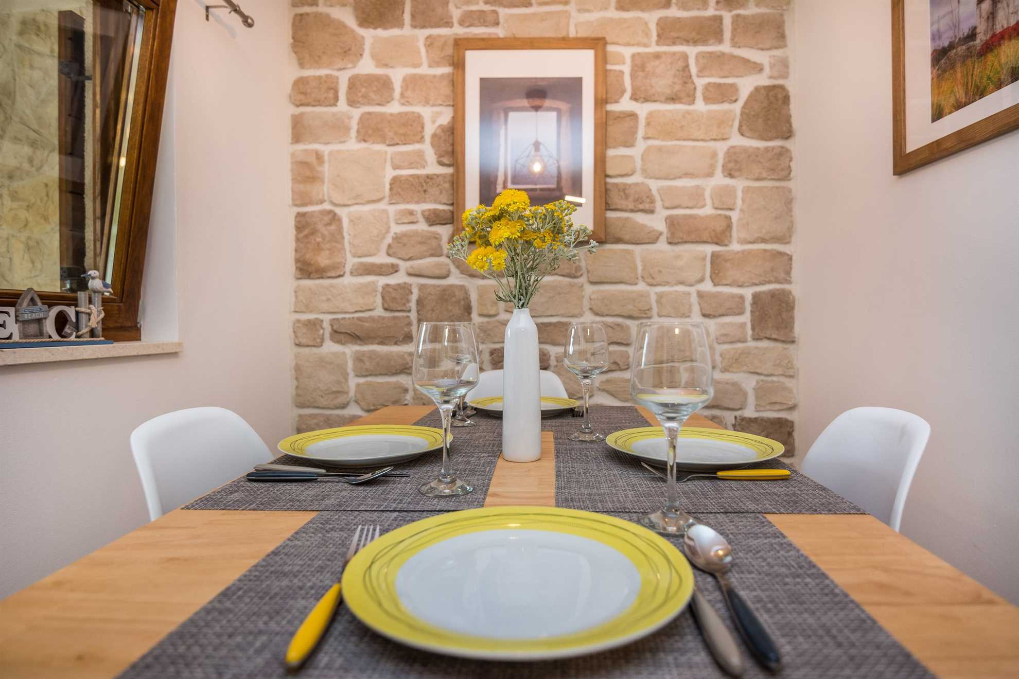 Ideal for 4 persons | Stone modern house | 200 m from beach
