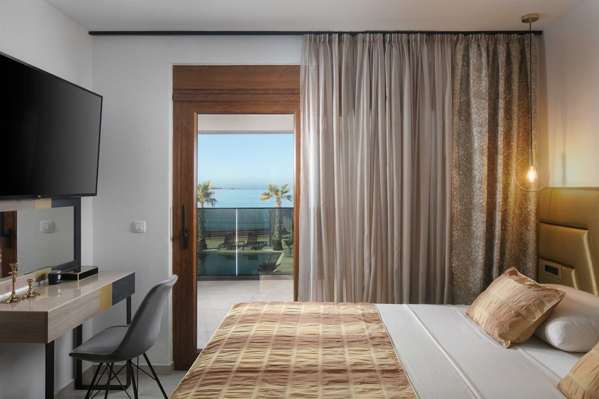 New and modern apartment | for 4 persons | Sea view | Swimming pool