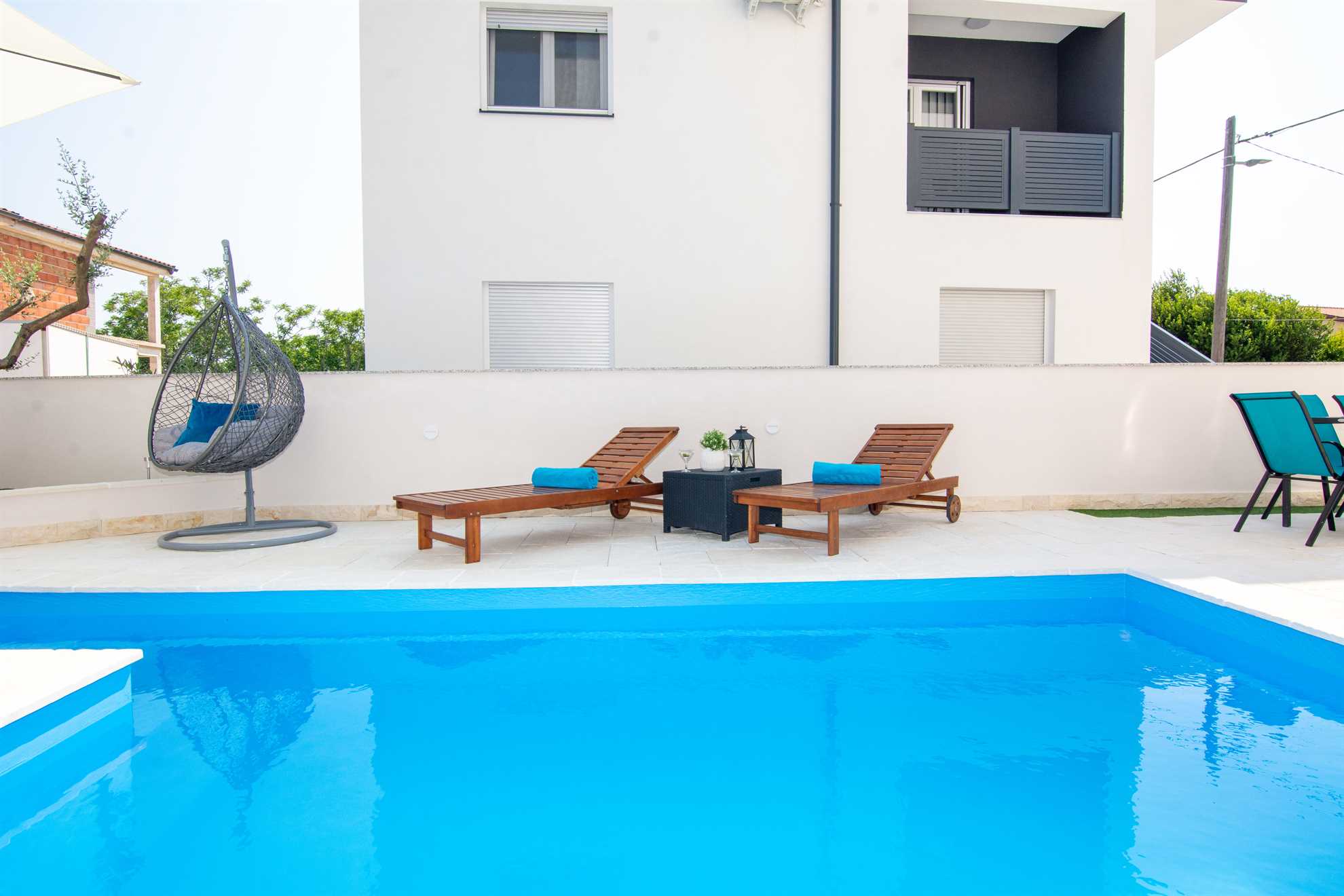 Deluxe apartment | for 4 persons | Private swimming pool