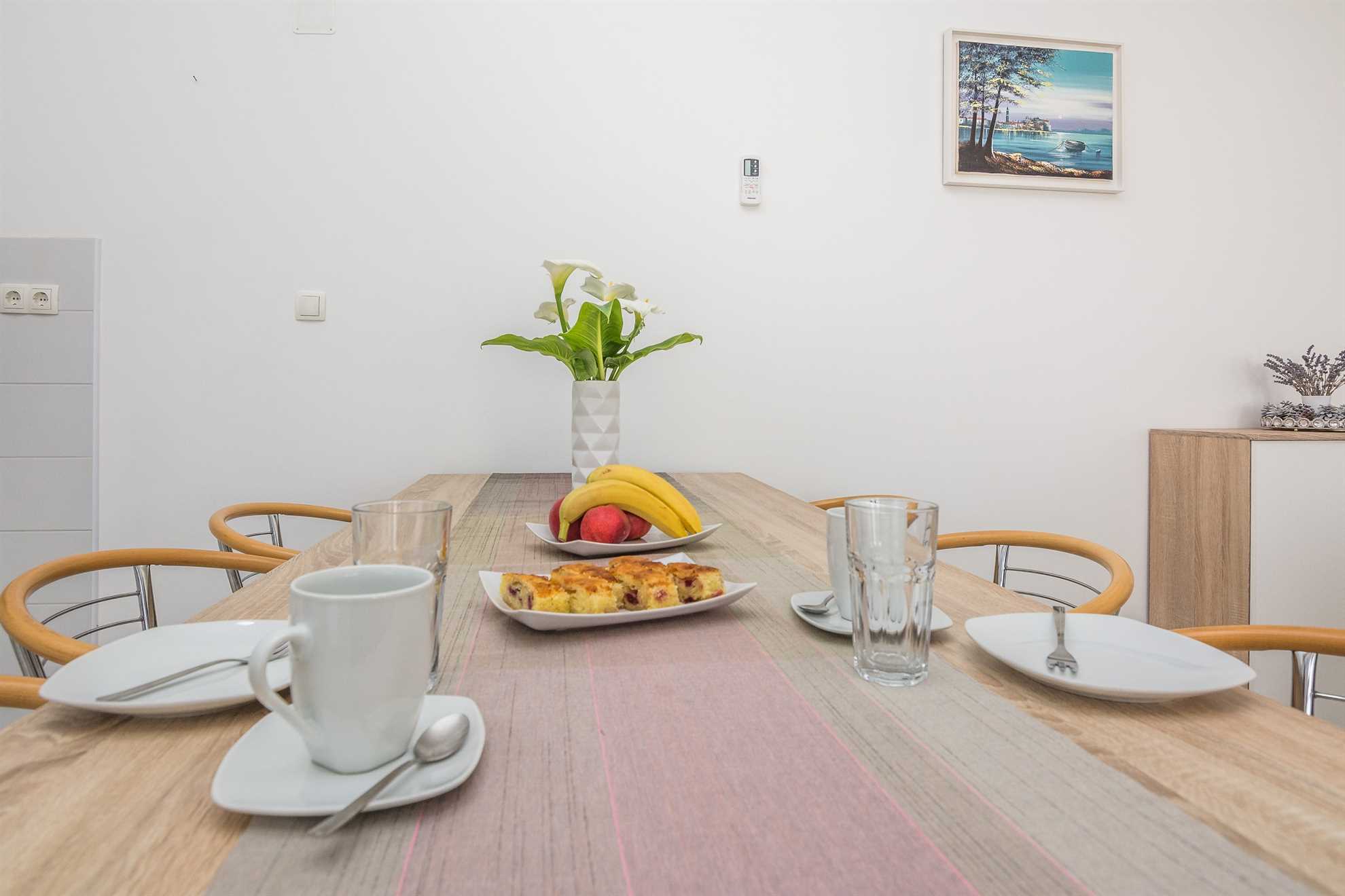 Apartment for 4 persons | Air conditioning, satellite TV, internet, BBQ