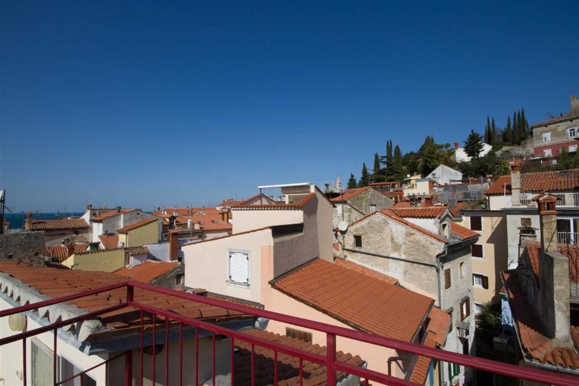 One Bedroom Apartment with Rooftop Terrace Vintage Piran