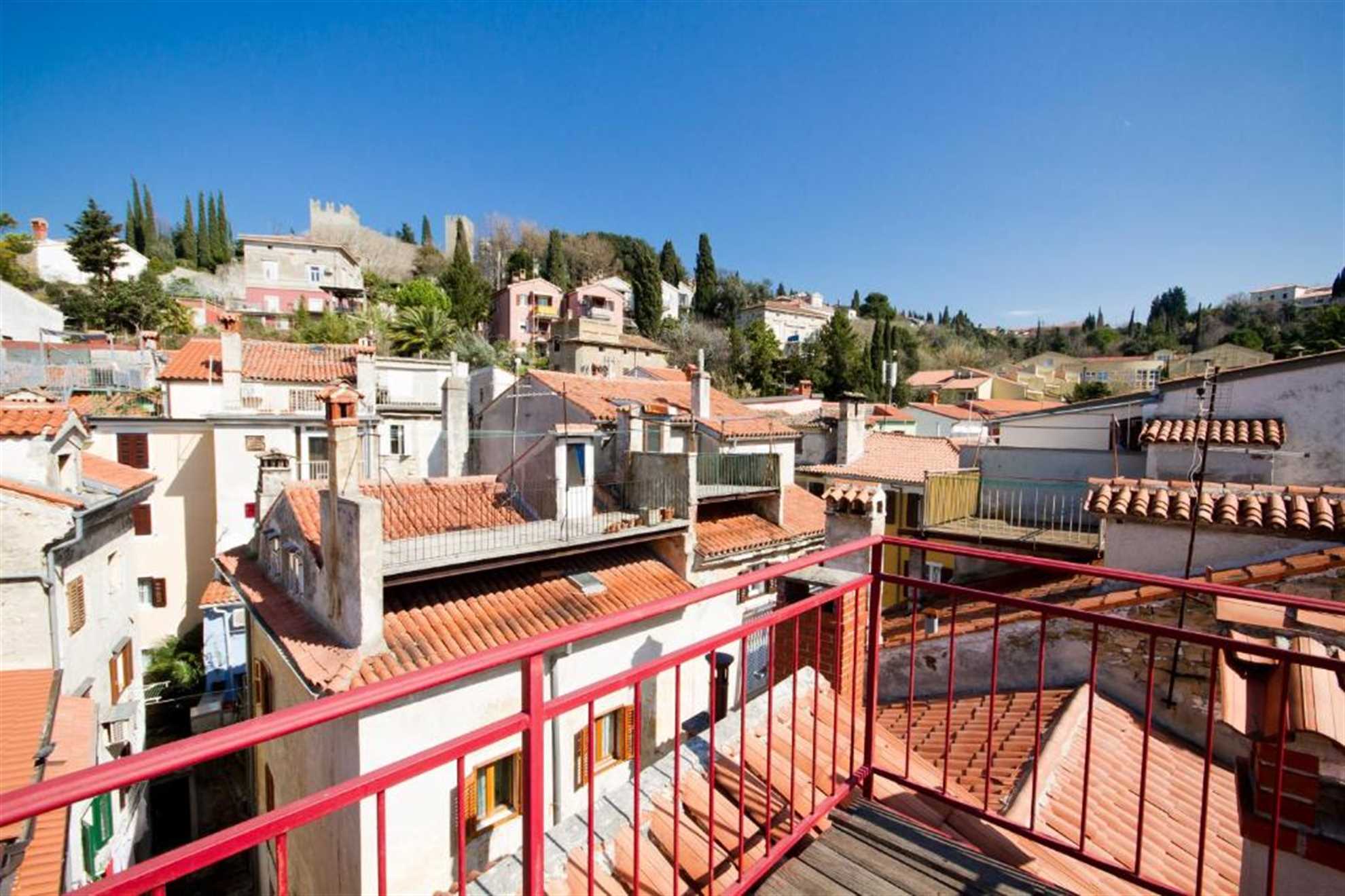 One Bedroom Apartment with Rooftop Terrace Vintage Piran