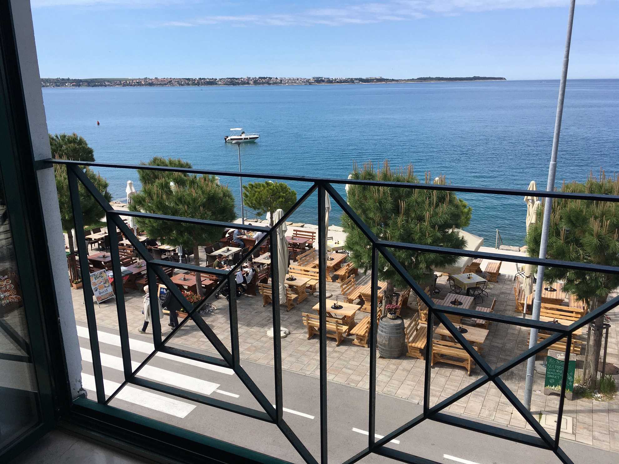 Beachfront Two Bedroom Apartment with Sea view Sunny Beach Piran