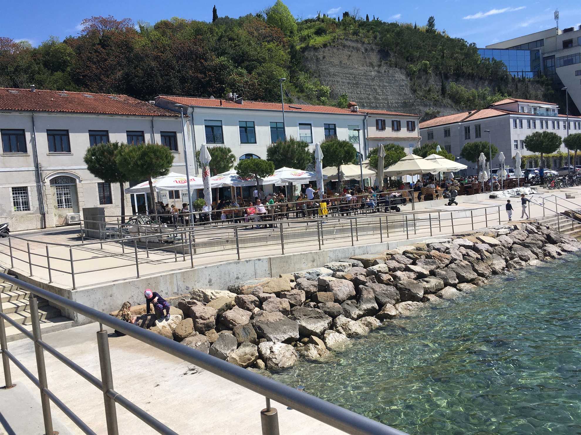 Beachfront Two Bedroom Apartment with Sea view Sunny Beach Piran
