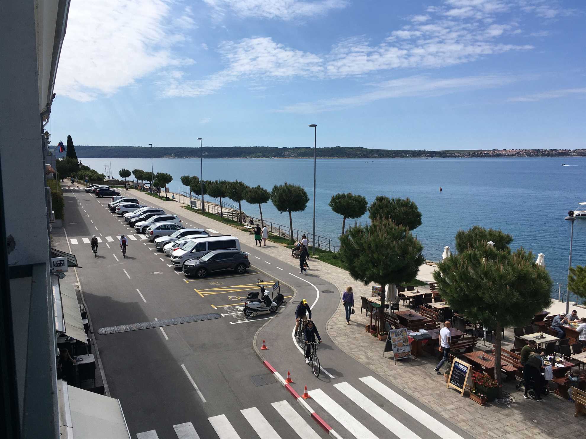 Beachfront Two Bedroom Apartment with Sea view Sunny Beach Piran