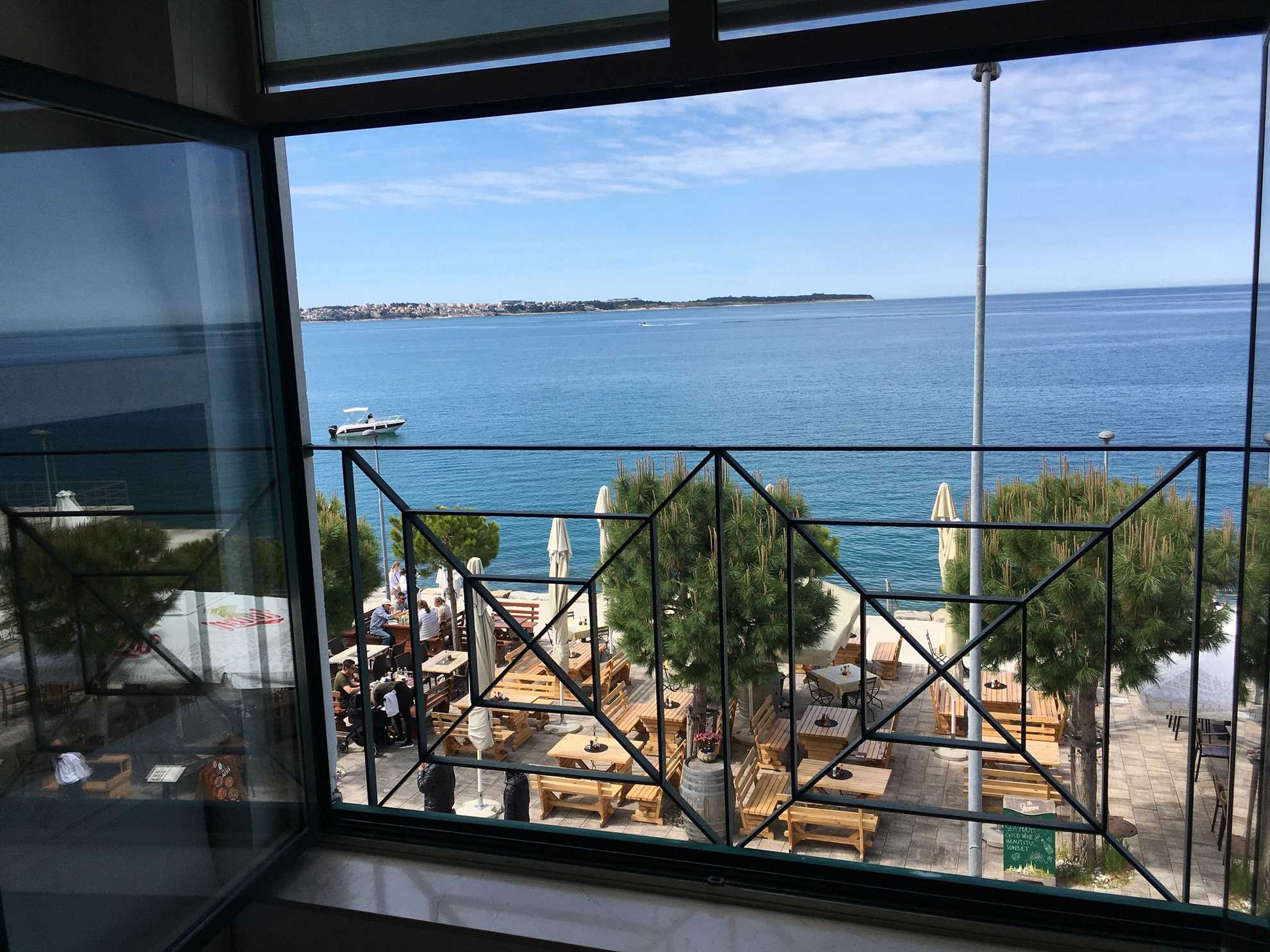 Beachfront Two Bedroom Apartment with Sea view Sunny Beach Piran