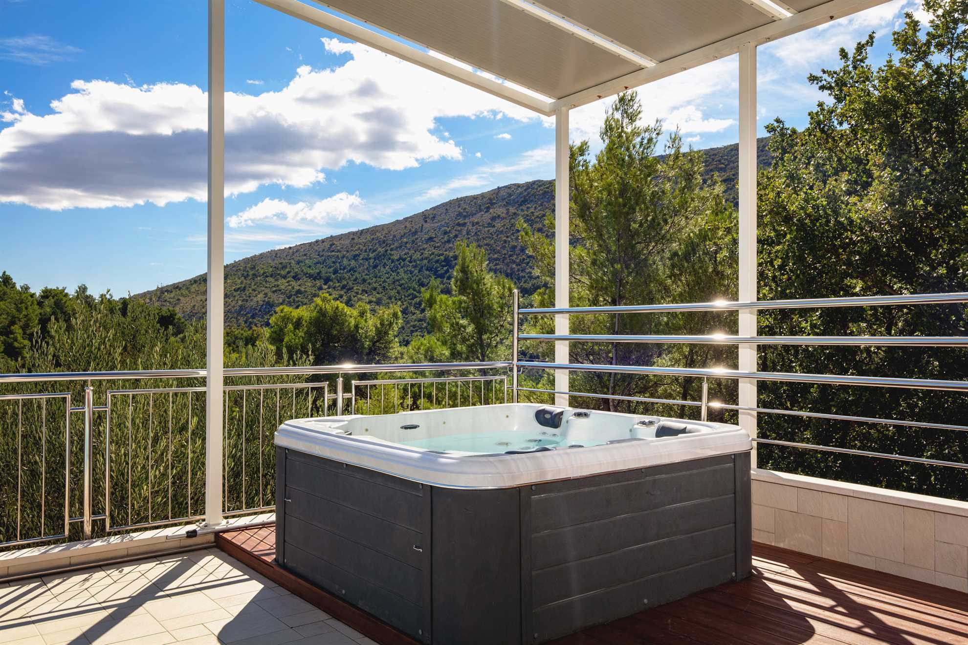 Luxury Villa Lovric with private heated pool, Jacuzzi, Sauna and private tavern