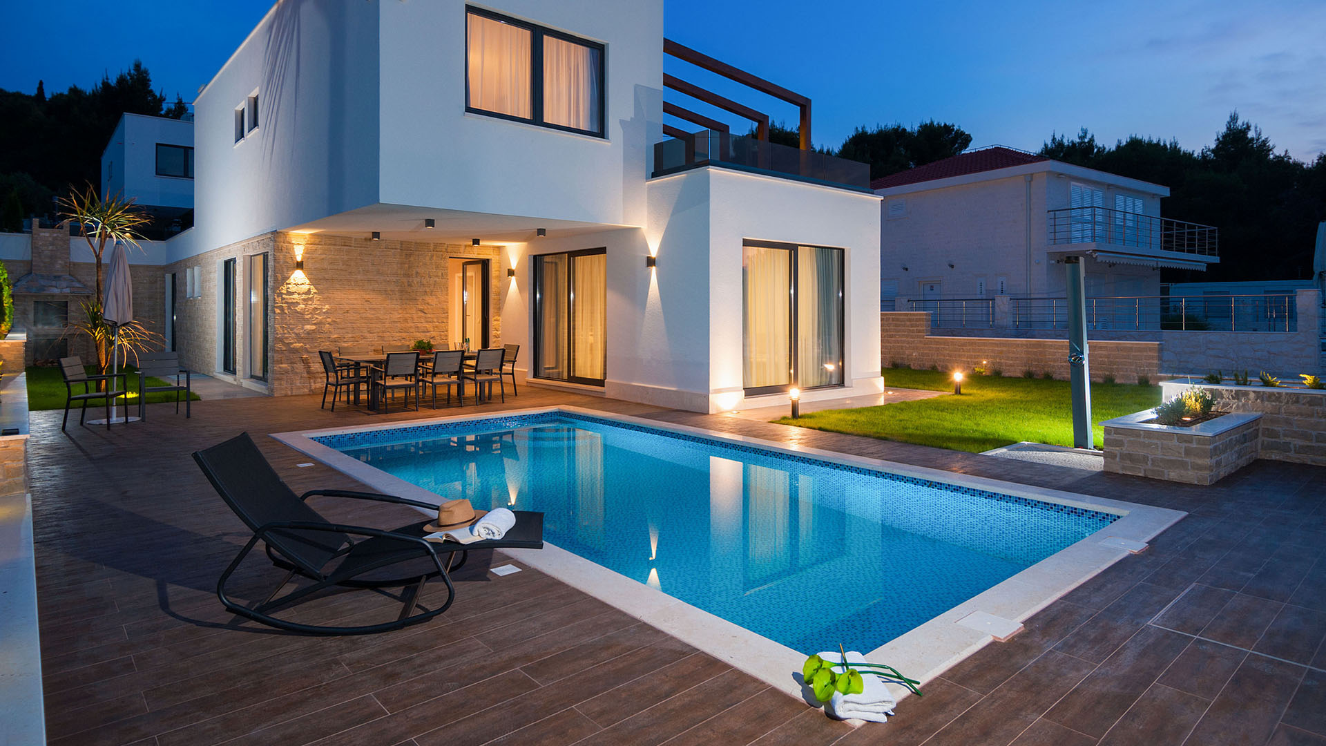 Luxury beachside villa Rose - Eos Croatia