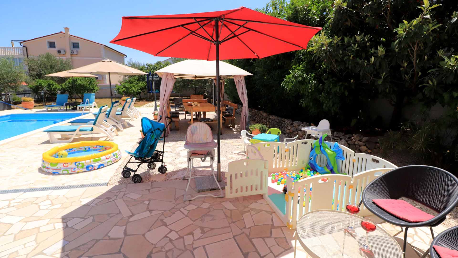 Holiday house Reni with pool near beach - Eos Croatia