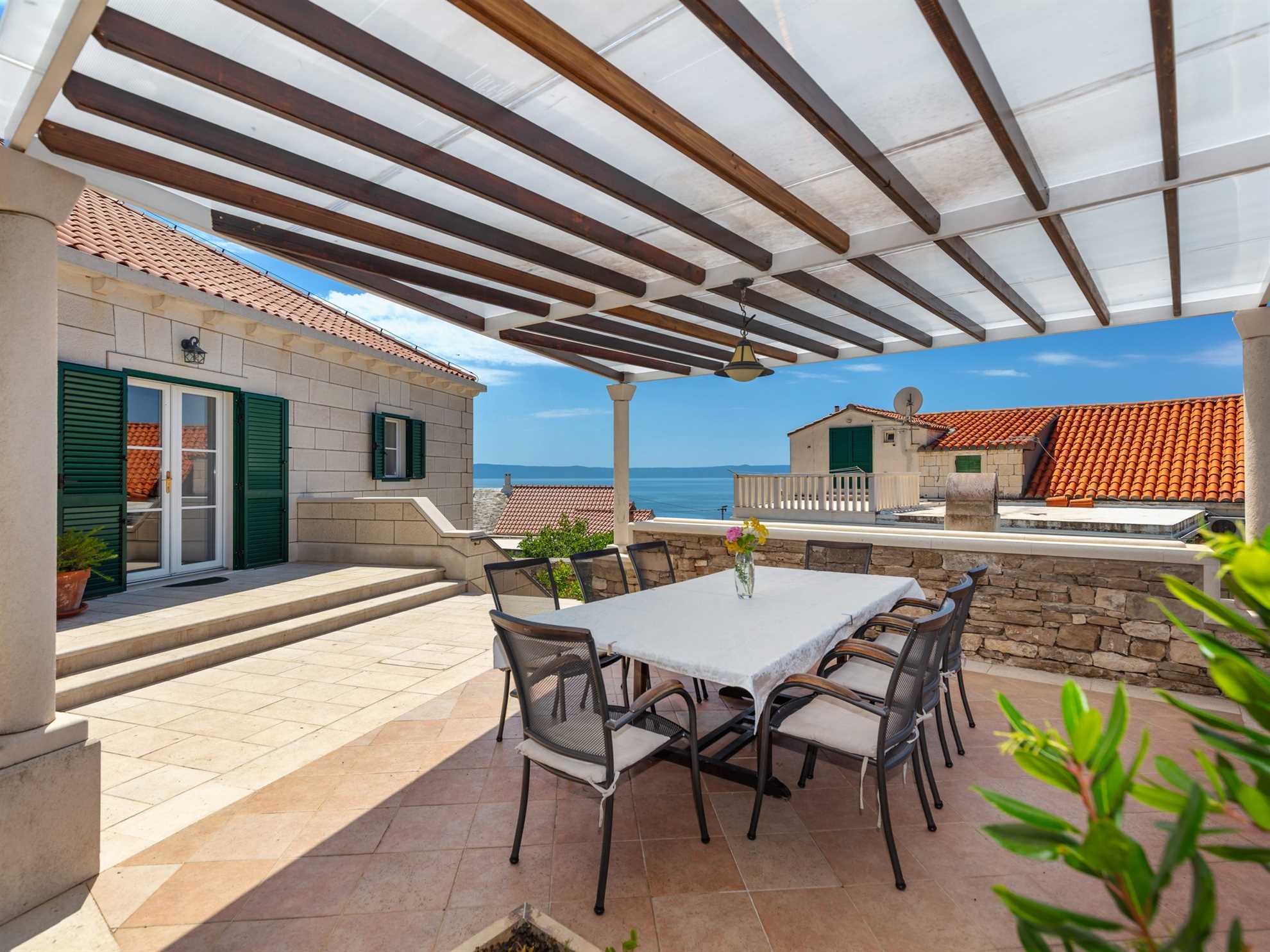 Seaview villa Mirabella with pool near beach - Eos Croatia