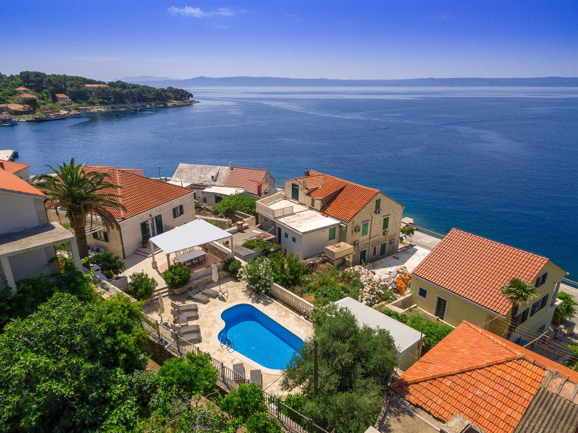 Seaview villa Mirabella with pool near beach - Eos Croatia