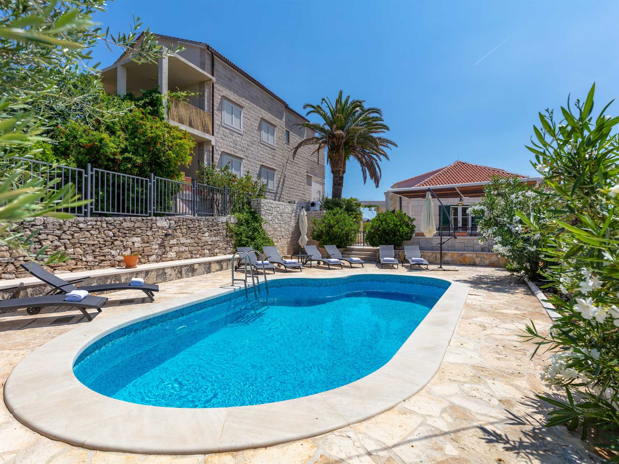Seaview villa Mirabella with pool near beach - Eos Croatia