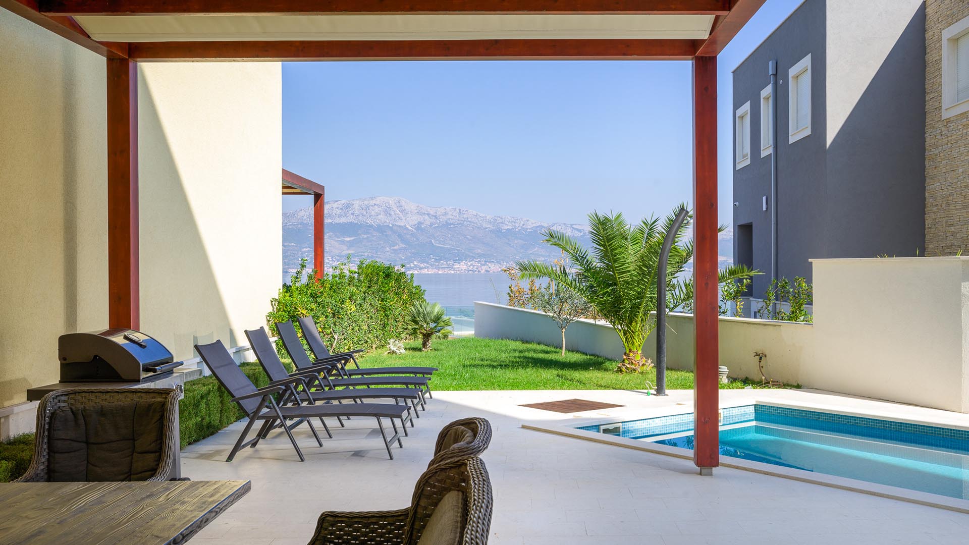 Luxury apartment Golden D1 with private pool - Eos Croatia