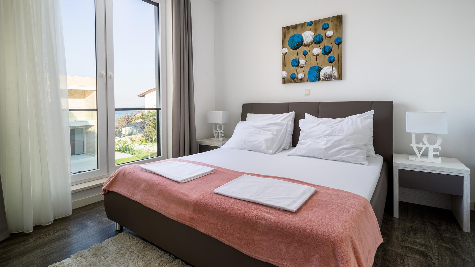 Luxury beachside apartment Golden D2 with balcony - Eos Croatia