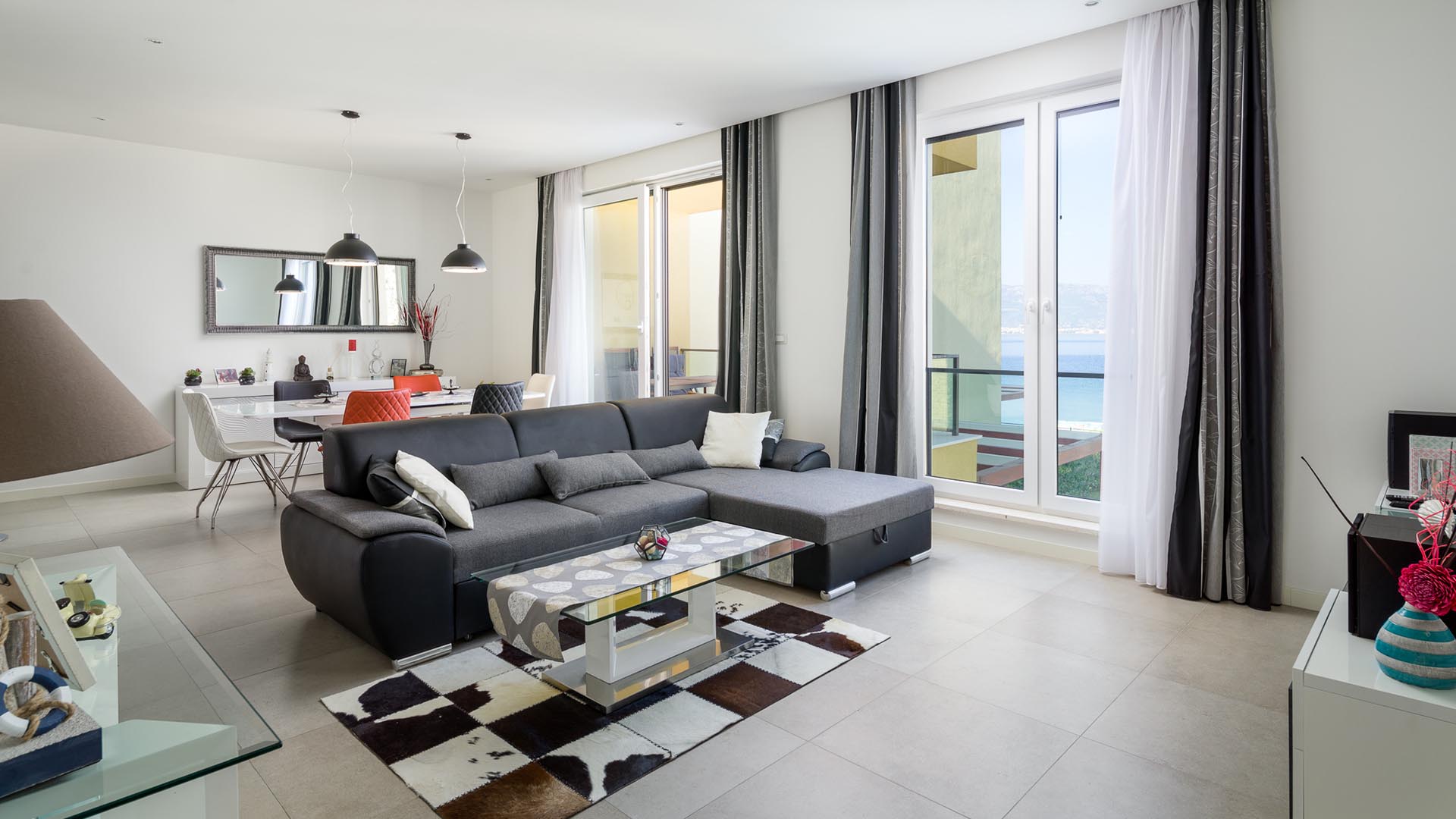 Luxury beachside apartment Golden D2 with balcony - Eos Croatia