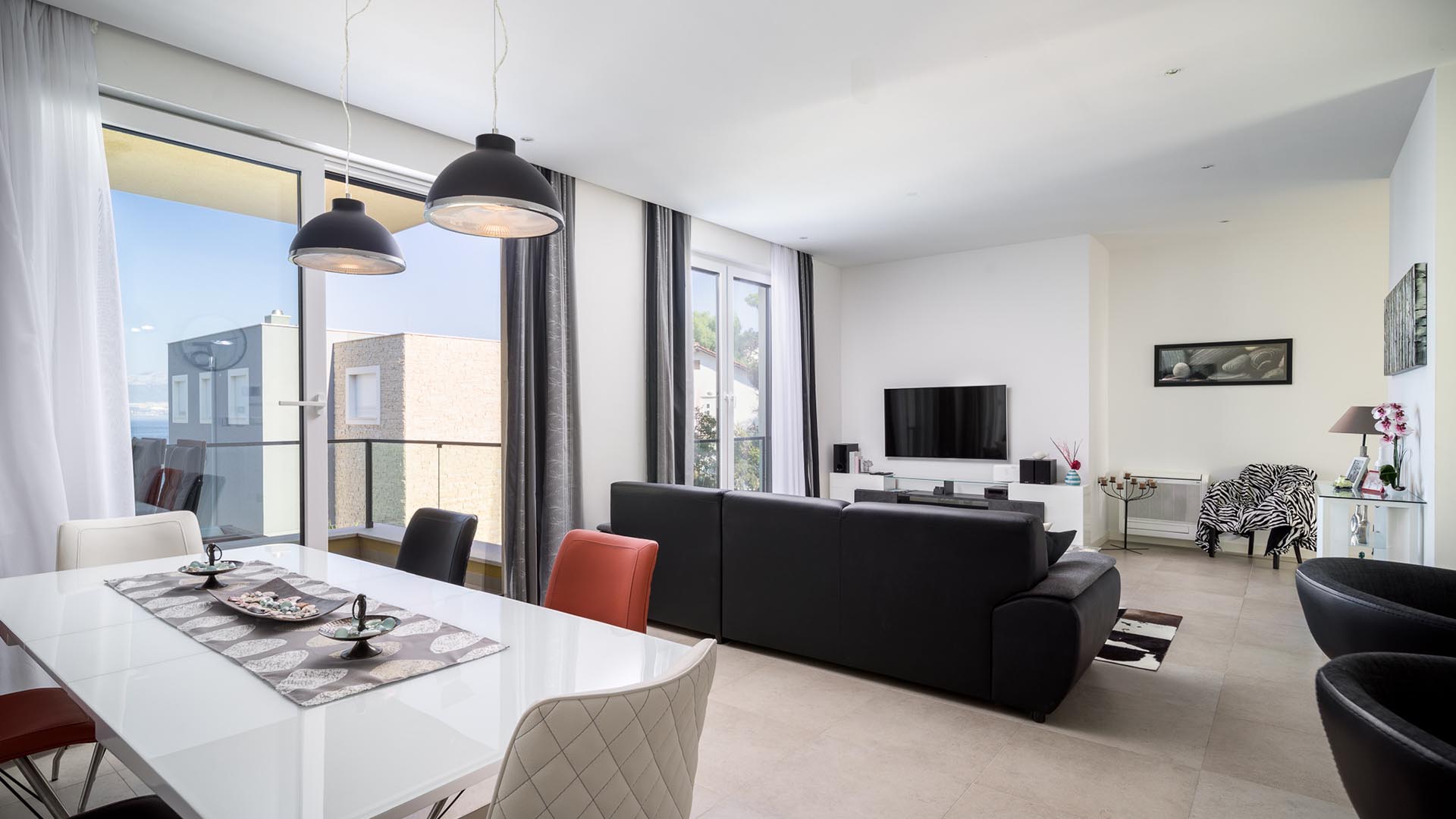 Luxury beachside apartment Golden D2 with balcony - Eos Croatia