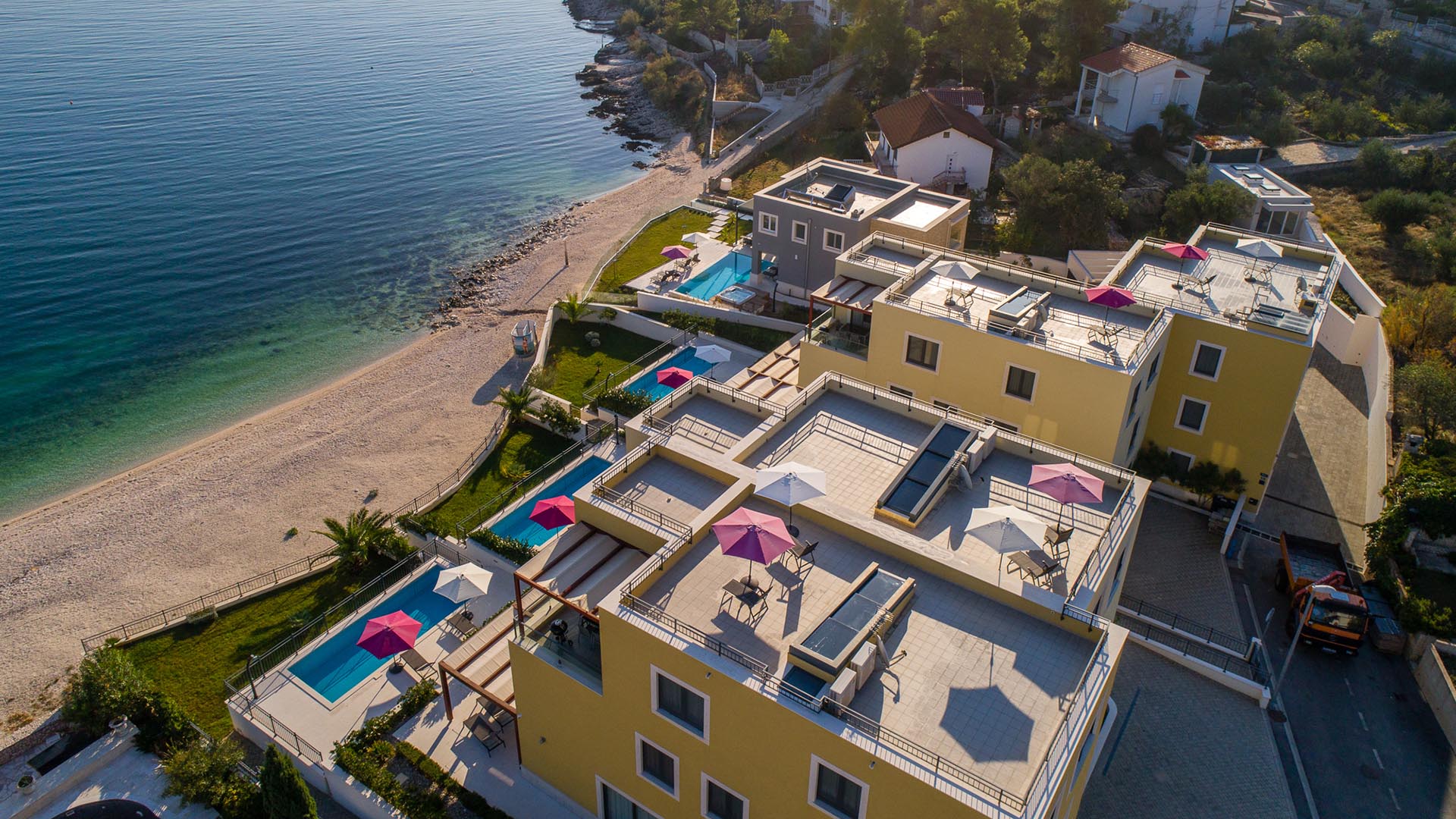 Luxury beachside apartment Golden D3 - Eos Croatia