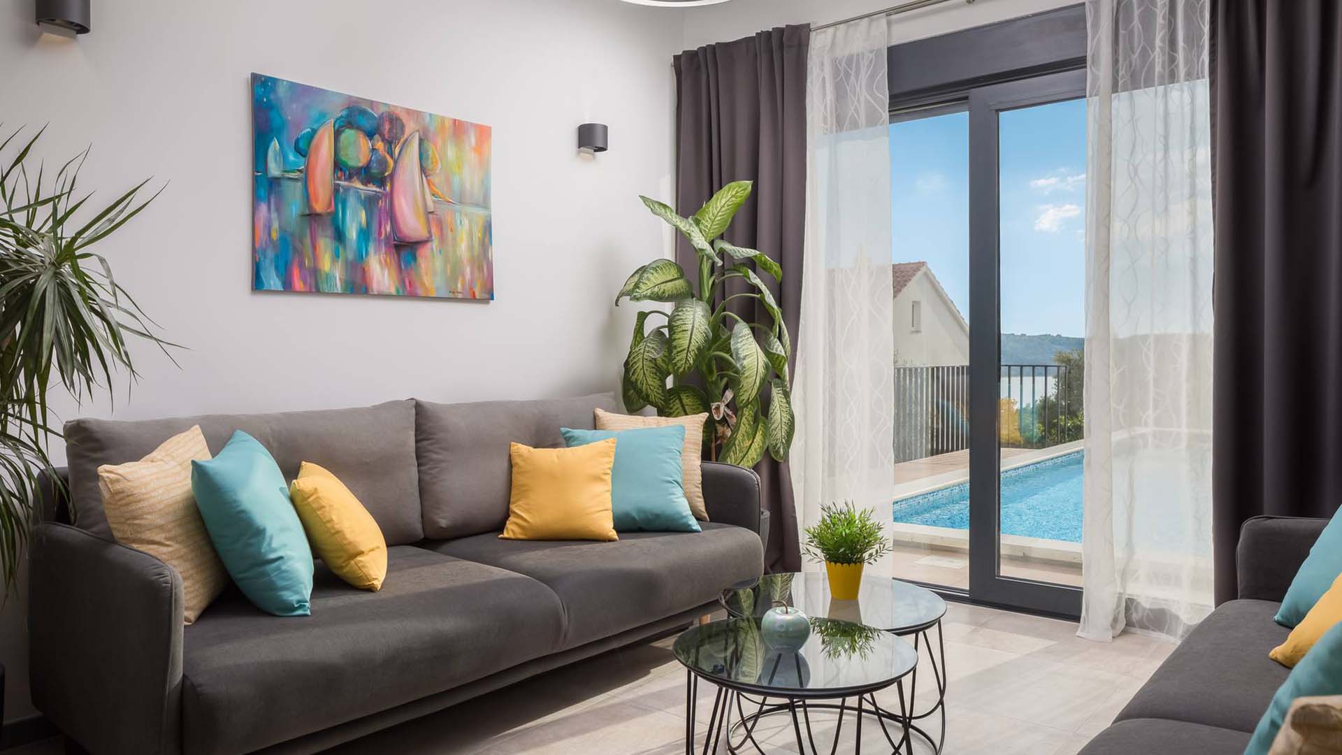 Seaview villa Prima Vista with pool - Eos Croatia