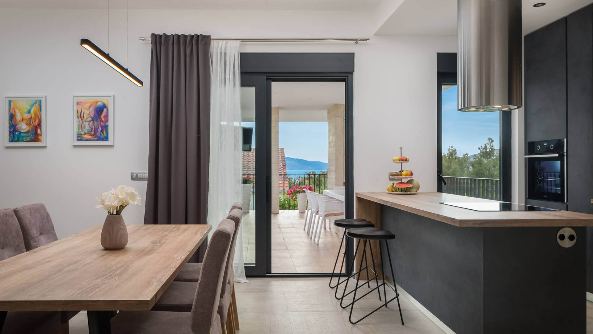Seaview villa Prima Vista with pool - Eos Croatia