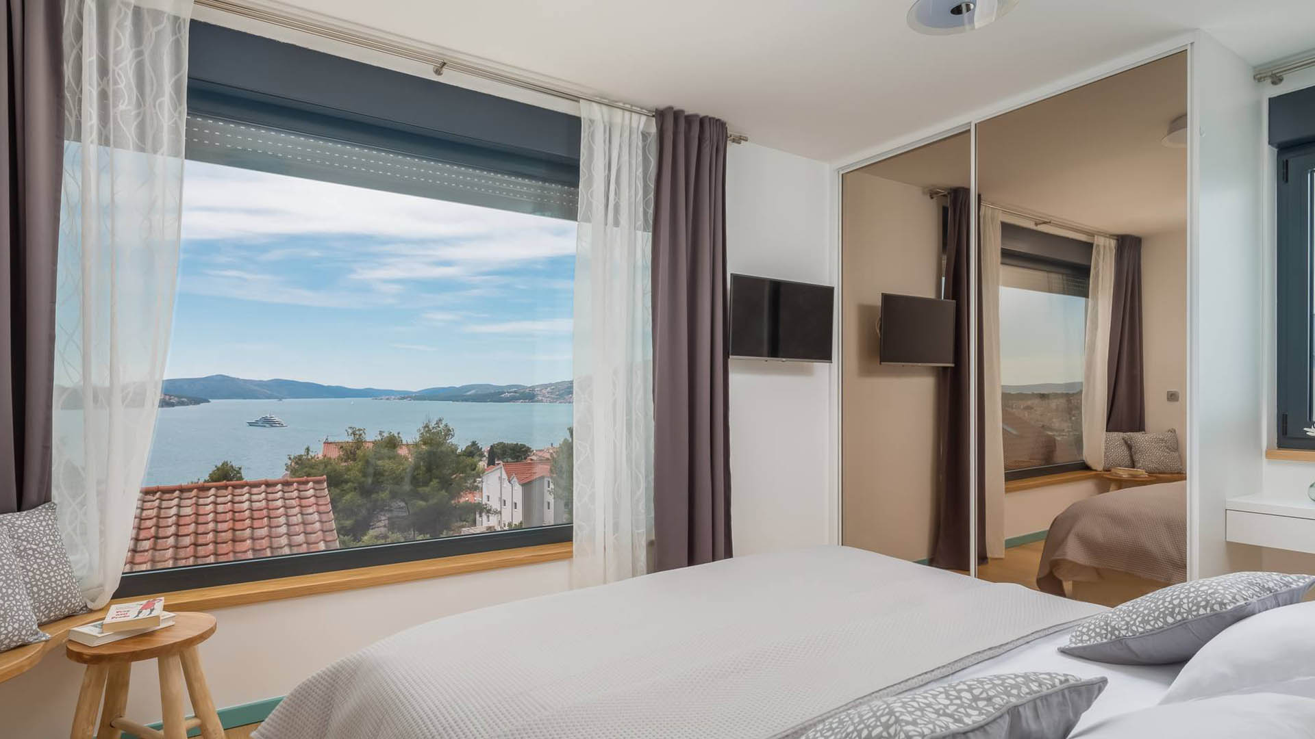 Seaview villa Prima Vista with pool - Eos Croatia
