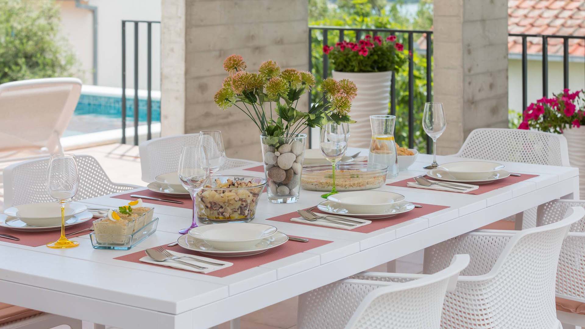Seaview villa Prima Vista with pool - Eos Croatia