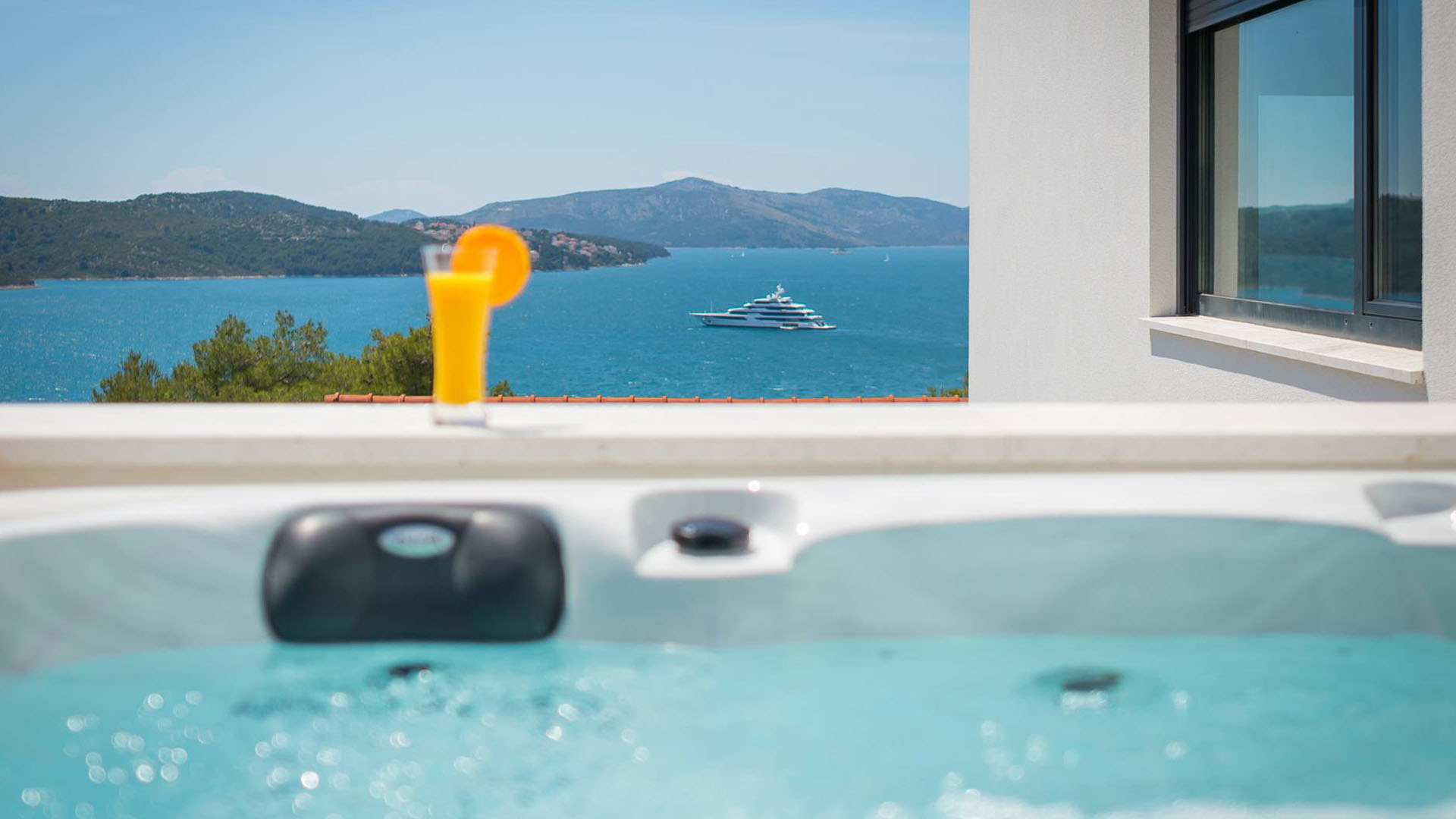 Seaview villa Prima Vista with pool - Eos Croatia
